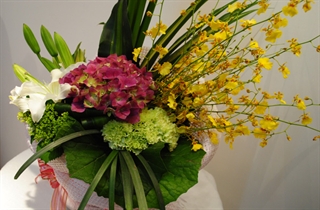 讲台花8